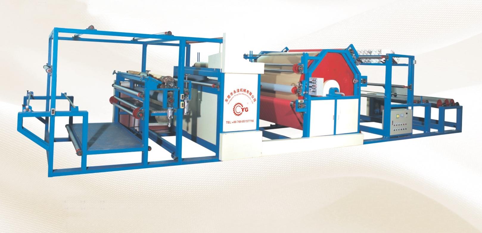 衣料膠點(diǎn)復(fù)合機(jī)的上膠方法？